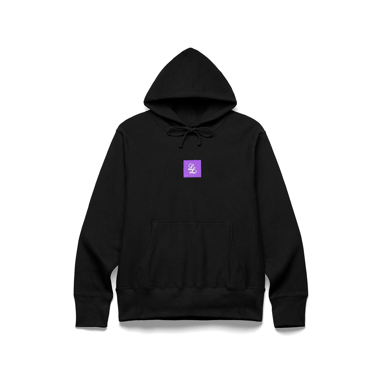 Sign Logo Hooded Sweatshirt [Black]