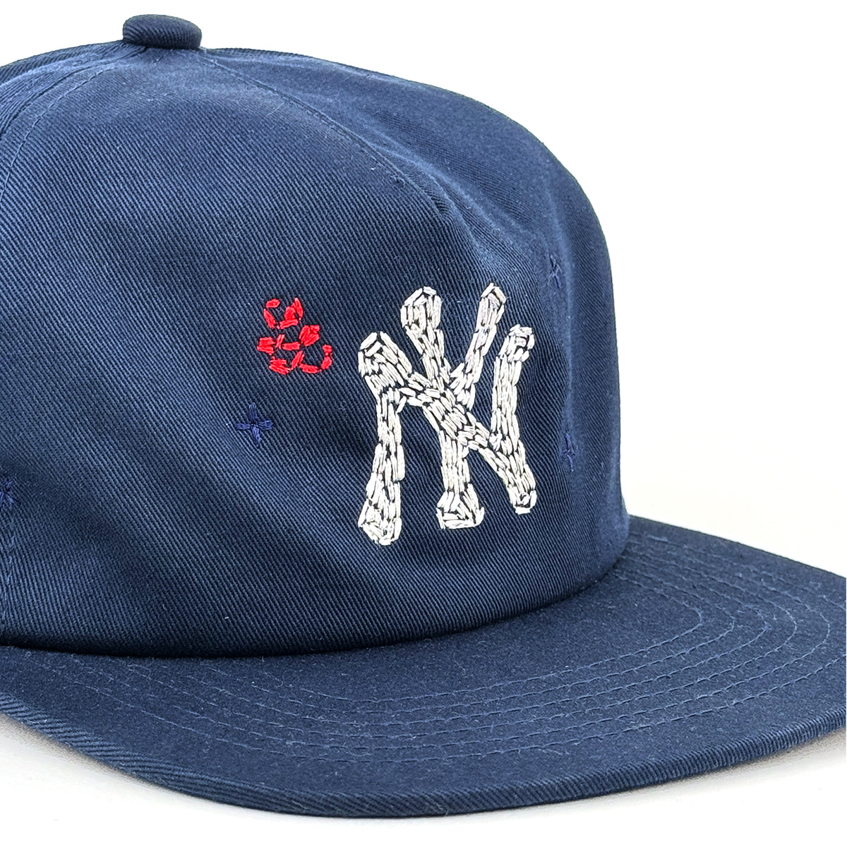 WTAPS × NEW ERA LEAGUE CAP / Navy Handwork