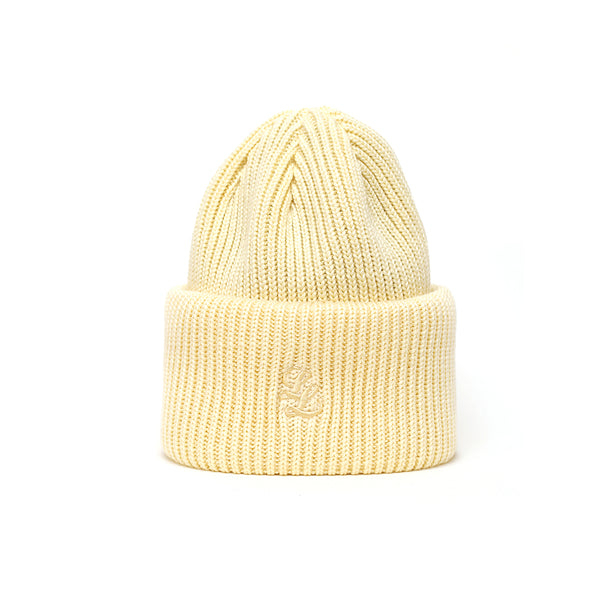 STAPLE LL LOGO DOUBLE CUFF BEANIE