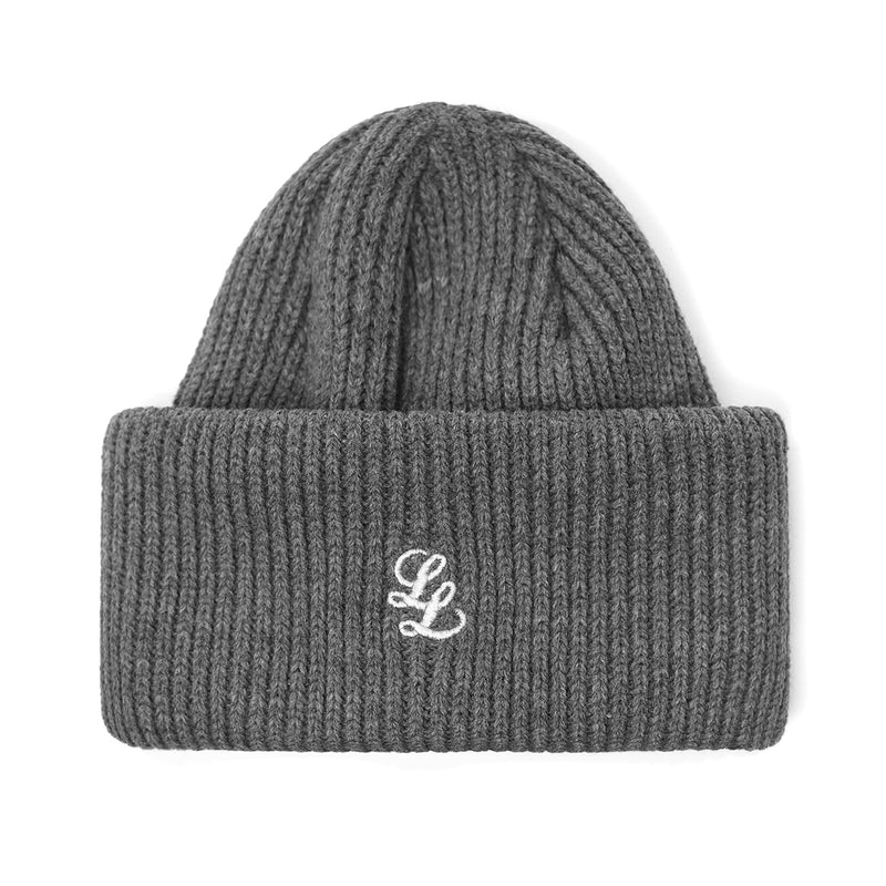 STAPLE LL LOGO DOUBLE CUFF BEANIE