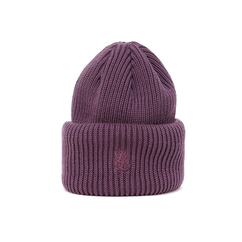 STAPLE LL LOGO DOUBLE CUFF BEANIE