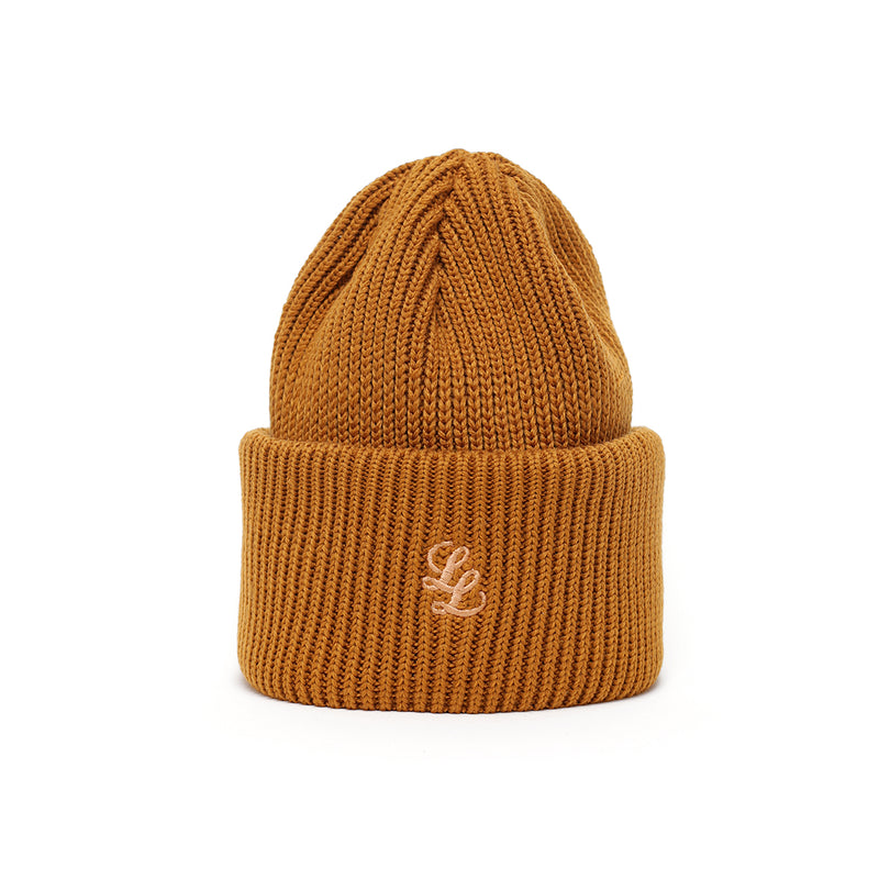 STAPLE LL LOGO DOUBLE CUFF BEANIE