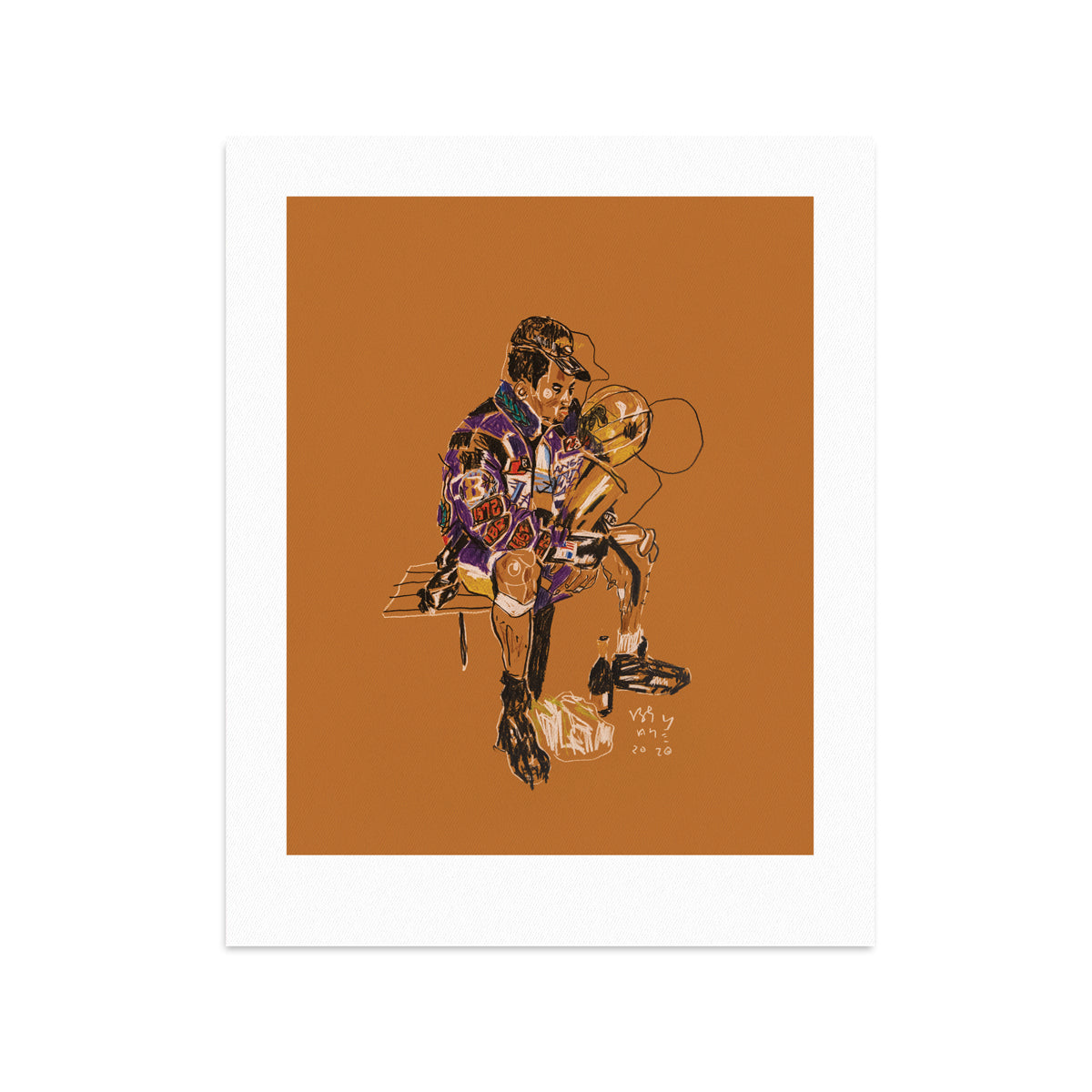 Bryan Espiritu: "Kobe" Giclee Print - Signed [16x20"]