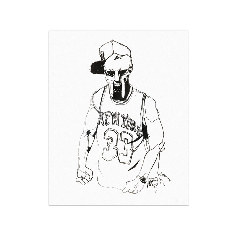 BRYAN ESPIRITU: "THE WORST GUY" GICLEE PRINT [16 x 20"]