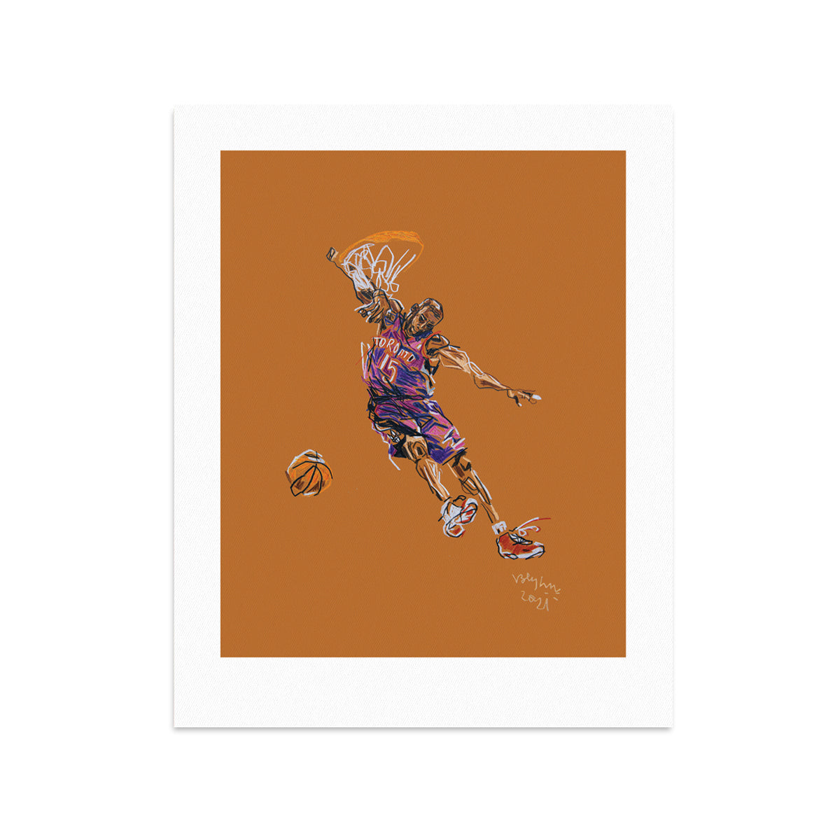 Bryan Espiritu: "Vince Alt Angle" Giclee Print - Signed [16x20"]