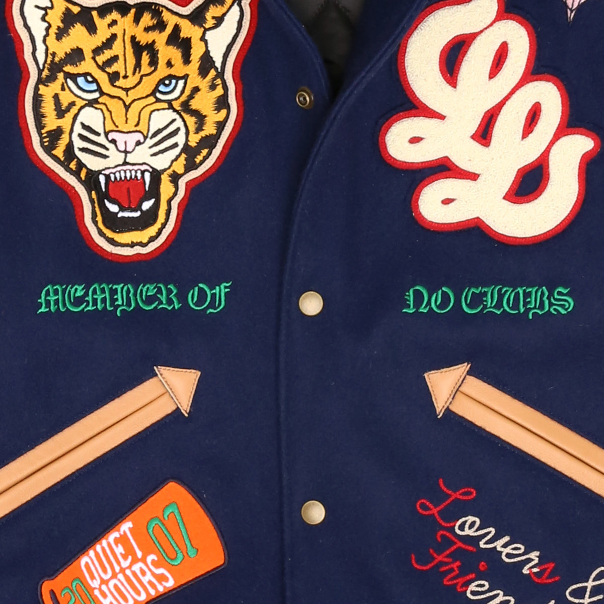 L.L. + Roots "M.O.N.C." Award Jacket [Navy]