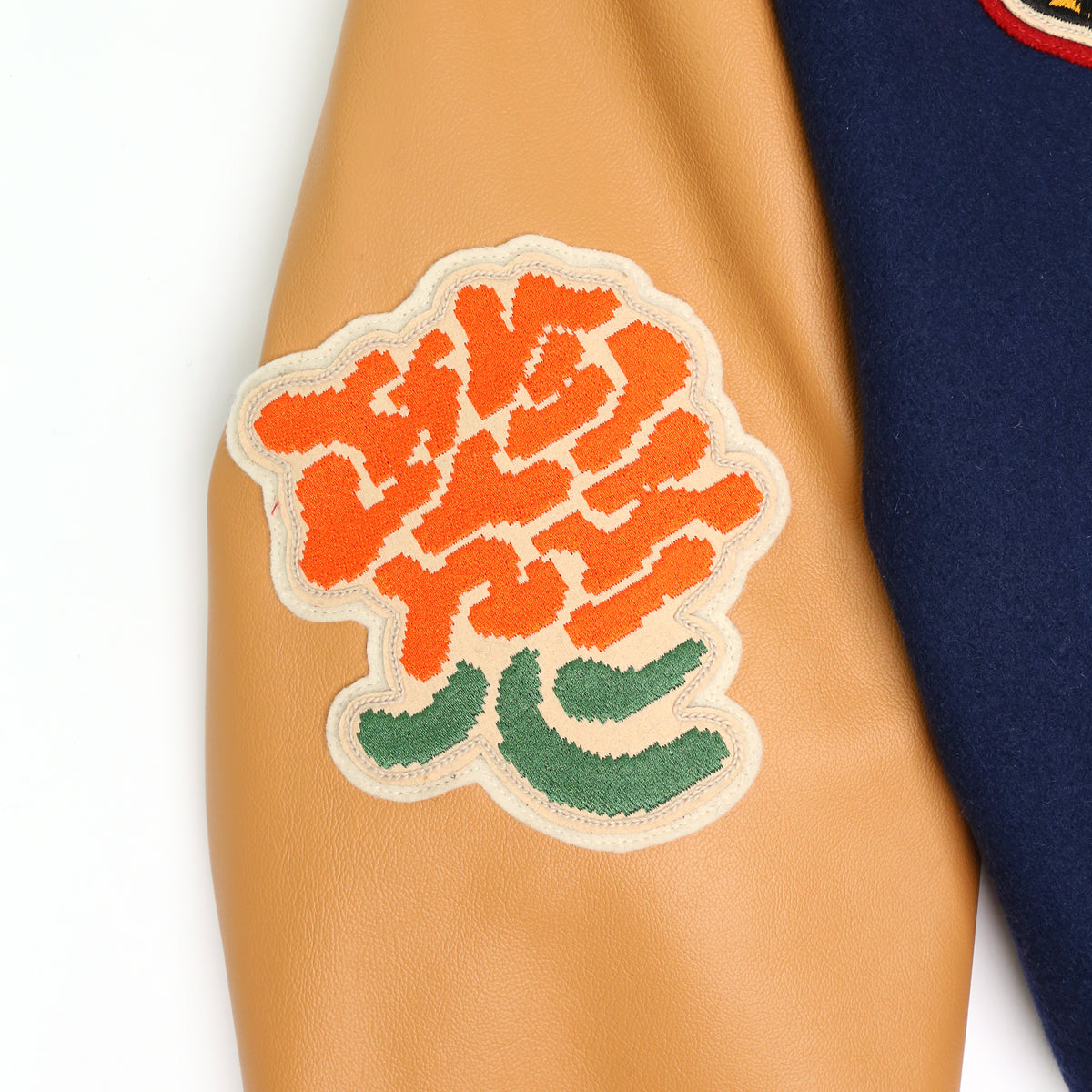 L.L. + Roots "M.O.N.C." Award Jacket [Navy]